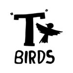  T Birds T Shirt John Travolta Grease Rydell High Stag Movie Fancy Dress Tbirds