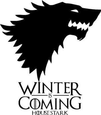 Winter Is Coming T Shirt Stark House Wolf Logo Games Of Thrones Tyrion Jon Snow