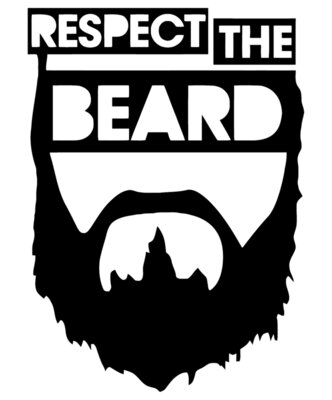  Respect The Beard T Shirt Moustache Movember I Don t Shave Hair Hipster Geek