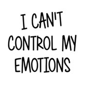  I Can t Control My Emotions T Shirt Zoella Blogger Feline Tumbrl Unicorn Celine